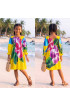 Hand Painted Rayon Kids Dress Hand Painted Rayon Kids Dress